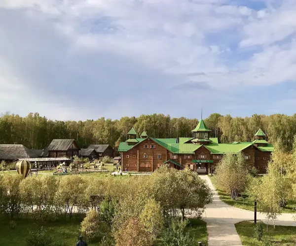 Территория парка Этномир