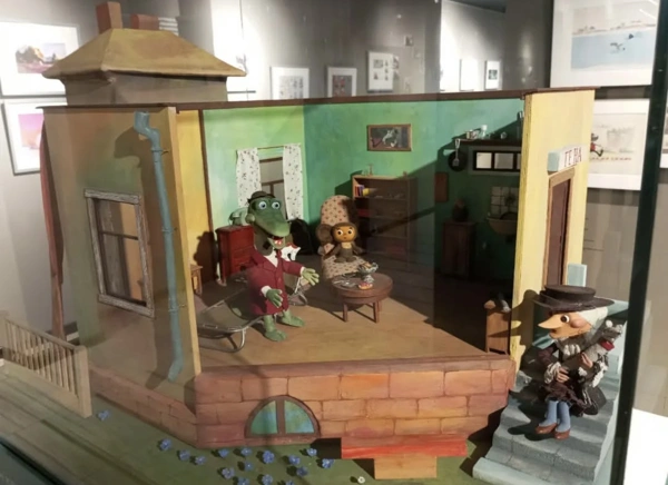 Экскурсия по студии анимации с персонажами мультфильмов