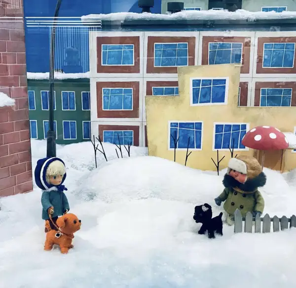 Экспонаты в студии Союзмультфильм