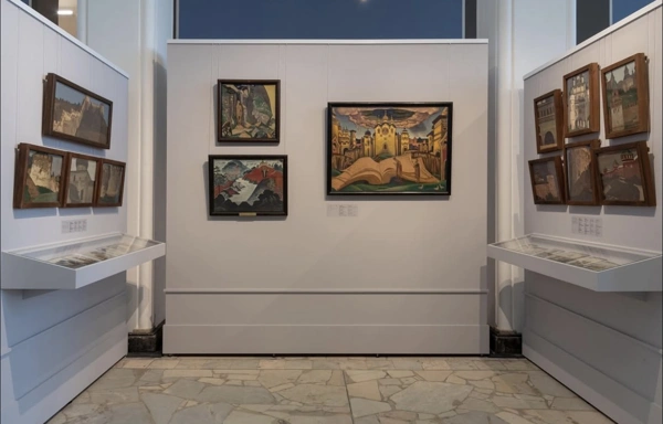 Картины в Музее Рерихов на ВДНХ