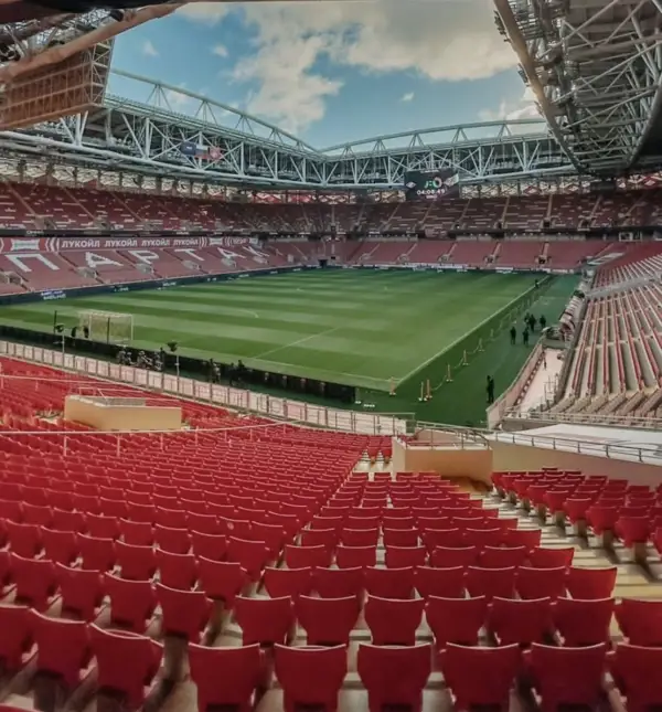 Вид внутри стадиона