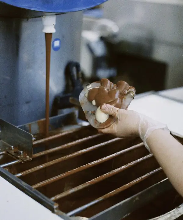 Производственный цех шоколадной фабрики в Черемушках