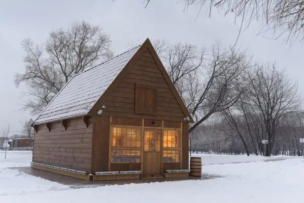 Домик Петра 1 в Коломенском 